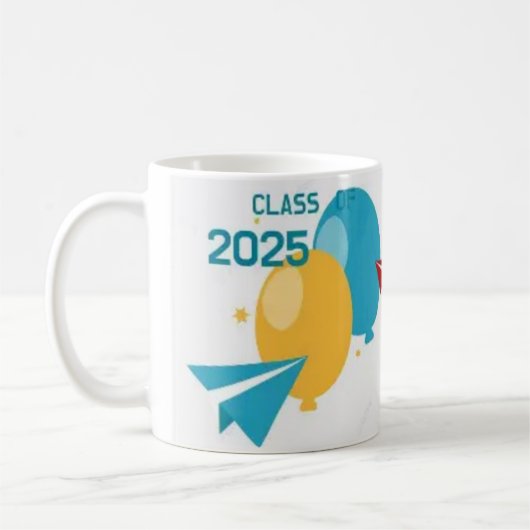 Klasse van 2025 koffiemok (Links)