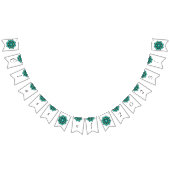 Klasse van 2025! Mandala in aqua Vlaggetjes (Alle)