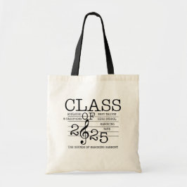 Klasse van 2025 Marching Band Tote Bag