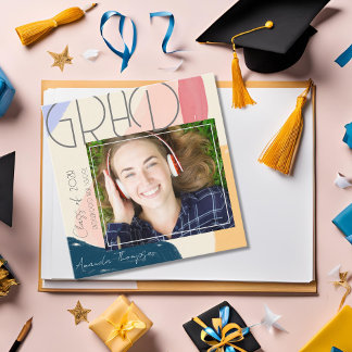 Klasse van 2025 Mini Photo Afstuderen Aankondiging