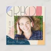 Klasse van 2025 Mini Photo Afstuderen Aankondiging (Voorkant)