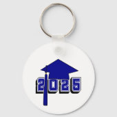 Klasse van 2025 Mortel Board Design Sleutelhanger (Achterkant)