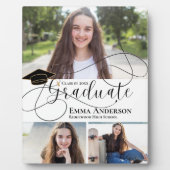 Klasse van 2025 Multi Photo Afstuderen aankondigin Fotoplaat (Voorkant)