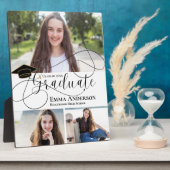 Klasse van 2025 Multi Photo Afstuderen aankondigin Fotoplaat (Zijkant)