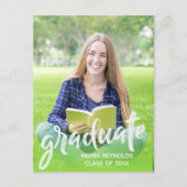 Klasse van 2025 Photo Afstuderen Mini Invitation Informatiekaartje (Voorkant)