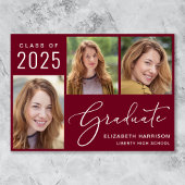 Klasse van 2025 Photo Script Bourgondië Afstuderen Aankondiging