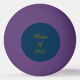 Klasse van 2025 pingpongbal