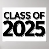 Klasse van 2025 poster (Voorkant)