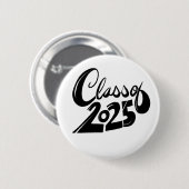 Klasse van 2025 ronde button 5,7 cm (Voorkant /achterkant)