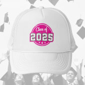 Klasse van 2025 Roze  Badge Trucker Pet