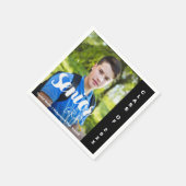 Klasse van 2025 Senior Afstudeerder Foto Afstudeer Servet (Hoek)