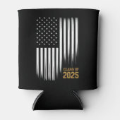 Klasse van 2025 Senior American Flag Afstuderen Blikjeskoeler (Voorkant)