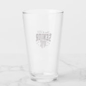 Klasse van 2025 Senior Bow Coquette Afstuderen Glas (Achterkant)