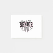 Klasse van 2025 Senior Bow Coquette Afstuderen Post-it® Notes (Voorkant)