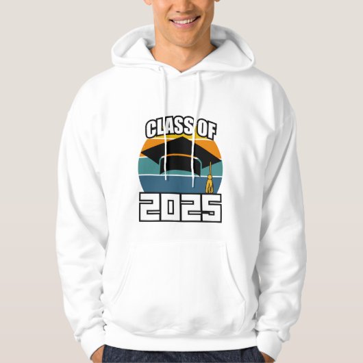 Klasse van 2025 - Senior Class Afstuderen-Senior J Hoodie (Voorkant)