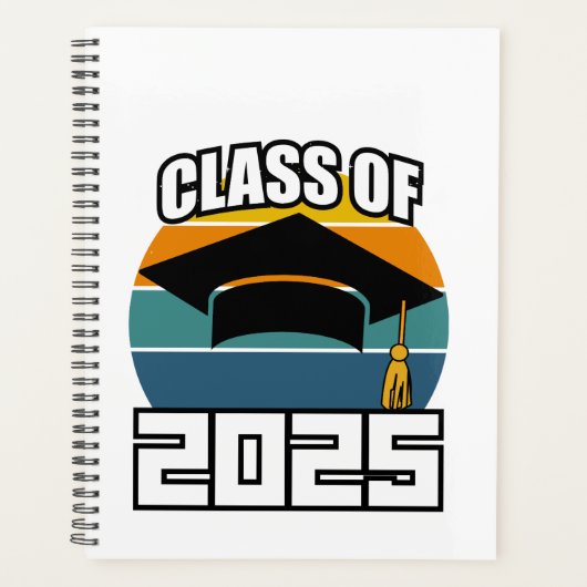Klasse van 2025 - Senior Class Afstuderen-Senior J Planner (Voorkant)