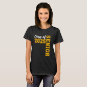 Klasse van 2025 Senior High School Afstuderen Back T-shirt (Voorkant volledig)