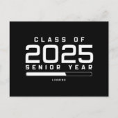 Klasse van 2025 Senior Jaar Laden Senior 2025 Briefkaart (Voorkant)