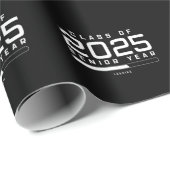 Klasse van 2025 Senior Jaar Laden Senior 2025 Cadeaupapier (Rol Hoek)