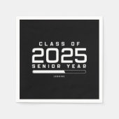 Klasse van 2025 Senior Jaar Laden Senior 2025 Servet (Voorkant)