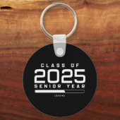 Klasse van 2025 Senior Jaar Laden Senior 2025 Sleutelhanger (Voorkant)