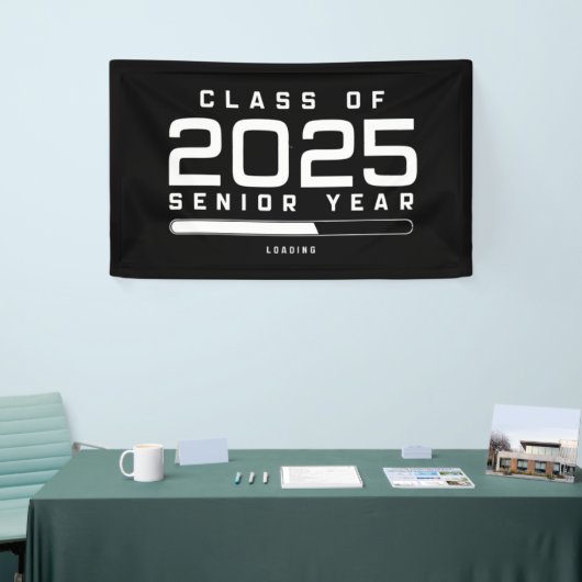 Klasse van 2025 Senior Jaar Laden Senior 2025 Spandoek (Beurs)
