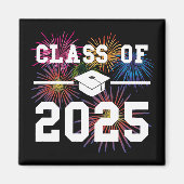 Klasse van 2025 senior jaar magneet (Voorkant)