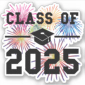 Klasse van 2025 senior jaar sticker (Voorkant)