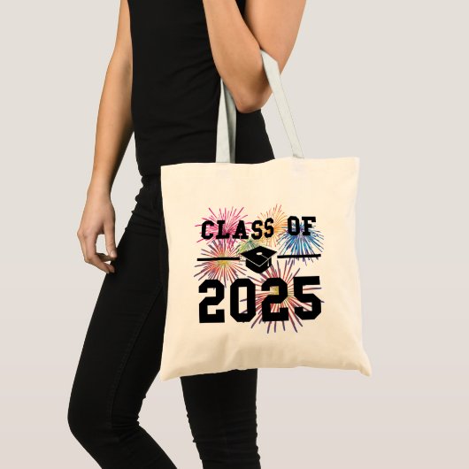 Klasse van 2025 senior jaar tote bag (Voorkant (product))