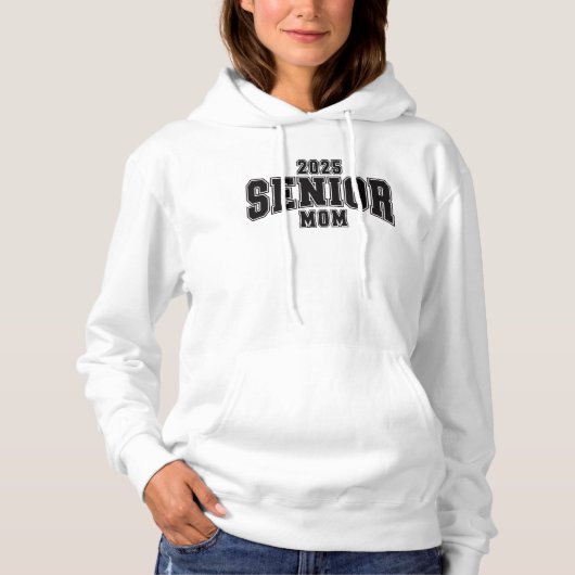 Klasse van 2025 Senior Mom Hoodie (Voorkant)
