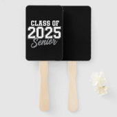 Klasse van 2025 senior terug naar school 2025 Vint Handwaaier (Voorkant en achterkant)