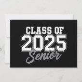 Klasse van 2025 senior terug naar school 2025 Vint Kaart (Voorkant)