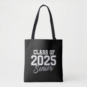 Klasse van 2025 senior terug naar school 2025 Vint Tote Bag