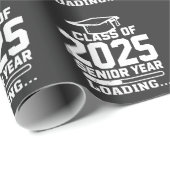 Klasse van 2025 Senior Year Loading Cadeaupapier (Rol Hoek)