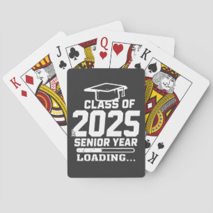 Klasse van 2025 Senior Year Loading Pokerkaarten