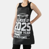 Klasse van 2025 Senior Year Loading Schort (Insitu)