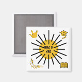 Klasse van 2025 - Zonneschijn Magneet (Voorkant / Achterkant)