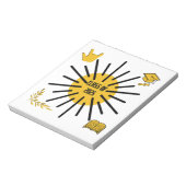 Klasse van 2025 - Zonneschijn Notitieblok (Linkerzijde)