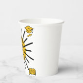 Klasse van 2025 - Zonneschijn Papieren Bekers (Links)