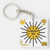 Klasse van 2025 - Zonneschijn Sleutelhanger (voorkant)