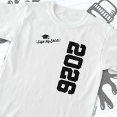 Klasse van 2026 Afstuderen Sign Mijn Shirt Senior