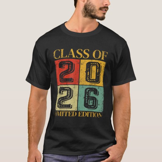 Klasse van 2026 Limited Edition Klasse van 2026 T-shirt (Voorkant)