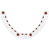 Klasse van 2026! Mandala in rood Vlaggetjes (Alle)