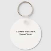 Klasse van 2026 Marching Band Sleutelhanger (Achterkant)