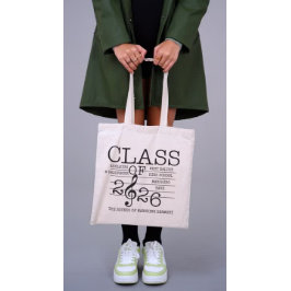 Klasse van 2026 Marching Band Tote Bag