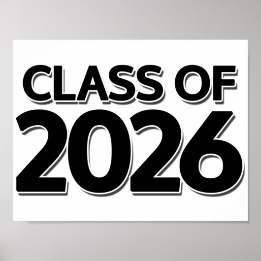 Klasse van 2026 poster (Voorkant)