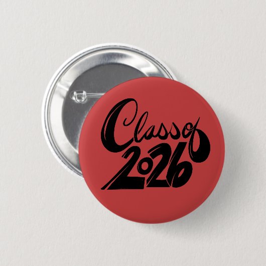 Klasse van 2026 ronde button 5,7 cm (Voorkant /achterkant)