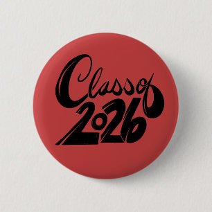 Klasse van 2026 ronde button 5,7 cm