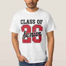 Klasse van 2026 Senior 2026 Eerste schooldag 2026 T-shirt