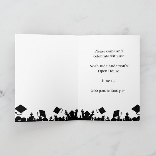 Klasse van 2026 Silhouette Tossing Petten (Binnen)